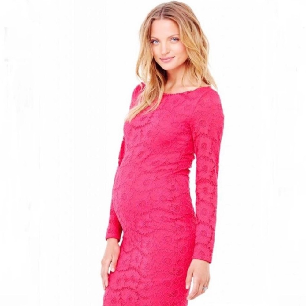 🌸 Ingrid & Isabel maternity floral fitted dress